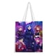 thumbnail image 1 of Funneh Krew Bolso de tela con estampado de lienzo para mujer, bolsa de compras reutilizable y estética, con cremallera interior, regalo para mujer,40*45cm., 1 of 6