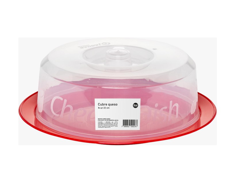 Libbey - Cubre Queso 22Cm X 8 Alto