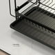 thumbnail image 5 of Secaplatos Escurridor Acero Inox Bilbao 2 Niveles negro, 5 of 7