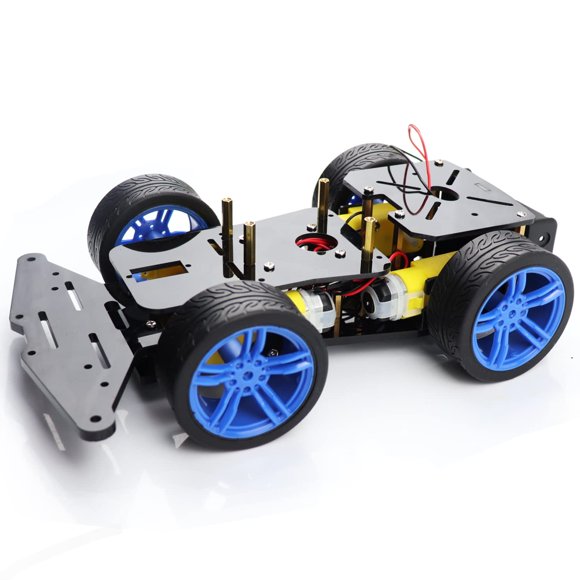 Kit de coche robot LK COKOINO 4WD con chasis, motores y ruedas