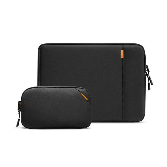 Tomtoc Funda Defender-A13 para MacBook Pro de 14" con organizador - Negro