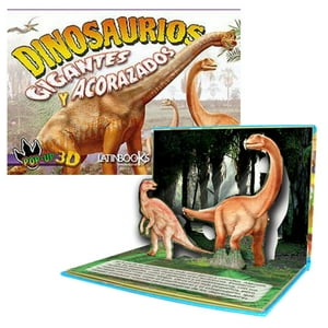 Latinbooks - Dinosaurios Pop Up - Gigantes Y Acorazados Blanco