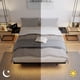 thumbnail image 1 of Queen Size Bed Frame , Heavy Duty Metal Bed Frame, Quick & Easy Assembly, LED light, No Noise, Black, 1 of 3