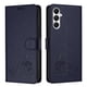 thumbnail image 5 of Funda tipo cartera FOXDOCK para Samsung Galaxy A05S 4G con soporte, ranuras, RFID, diseño de gato, 5 of 5