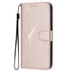 thumbnail image 2 of Funda Cartera Fibra de Carbono para iPhone 15 Pro Max con Soporte y Cierre Magnético Rosa, 2 of 6