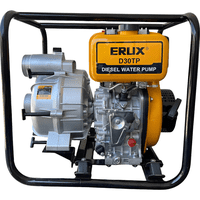 Erux - Motobomba 7Hp 3P Para Aguas Residuales.