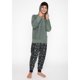 thumbnail image 1 of Pijama Largo Polar Verde Talla 14, 1 of 4