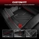 thumbnail image 3 of Tapetes de piso y protector de carga LASFIT para Honda CR-V 2023-2026, 3 of 8