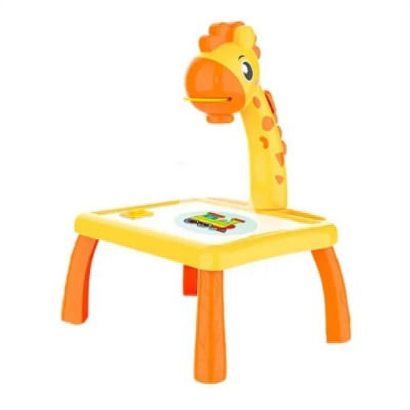 Genérico - Mesa Proyector Dibujo Didactica Y Juego De Tetris Amarillo