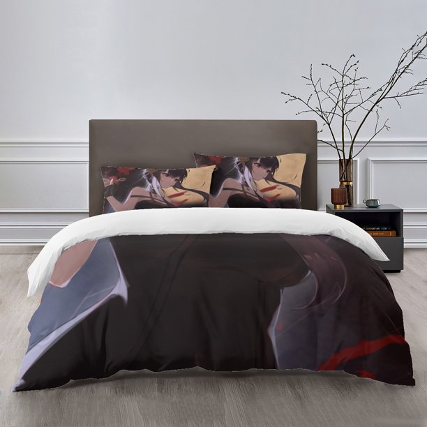Spy X Family Bedding Sets Bed Cartoon Duvet Cover Lightweight 3 Piece Bet Sets for Kids Boys Girls