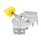 thumbnail image 1 of ALCACIÓN de CORRIERA 90 grados Angulgo de ángulo recto Cuesta T Ajustable para carpintería de madera para muebles de bricolaje Ingeniería de soldadura Función única, 1 of 5