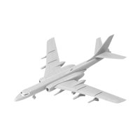 Bothyi - Jet Model H 6K 4D A Escala 1/144 Para Colección De Decoración De Regalos