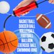 thumbnail image 4 of Bomba para Balón de Baloncesto SPORTBIT Rojo Brillante con Agujas, 4 of 5