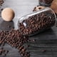 thumbnail image 4 of Tarro de cristal para almacenar alimentos, recipiente de cristal hermético, tarro para dulces, con bola de corcho, tarro para almacenar especias, azúcar, café, galletas, 4 of 6