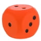 thumbnail image 2 of esponja dados espuma punto dados jugando dados para la enseñanza educación juguete naranja, 2 of 3