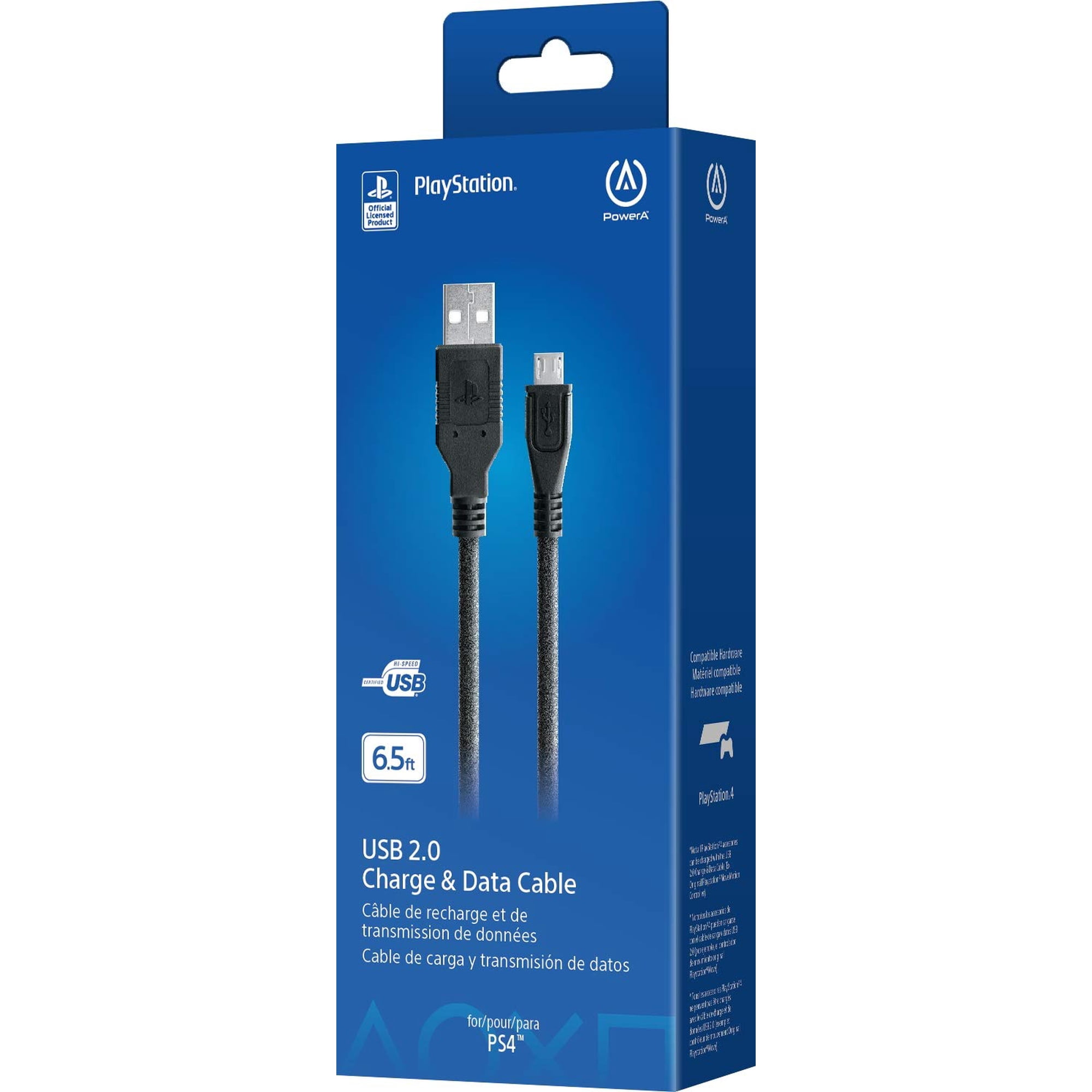Cable De Carga Powera Para Playstation 4 - 2 M