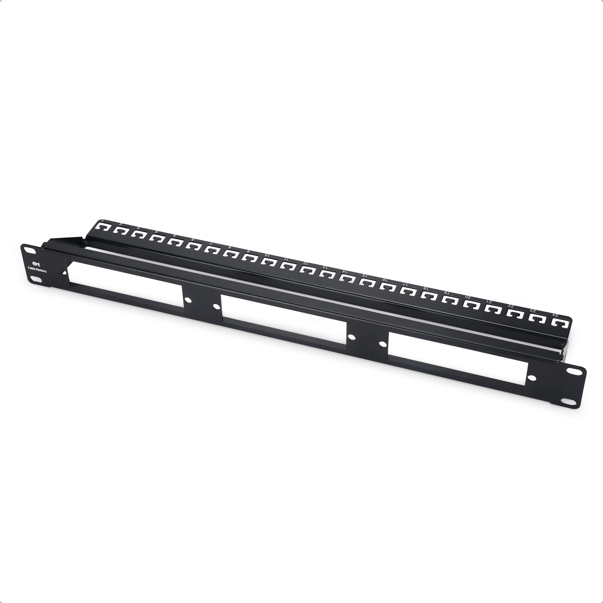 Patch Panel Cable Matters, Montaje En Rack, 1u, 19 Pulgadas, Con Ranuras Lgx
