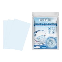 Bothyi - 30 Hojas De Papel De Lavado Suavizante De Jabón Para Limpieza De Lavadora
