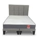 thumbnail image 4 of Cama 2 Plazas Europea América Slim Respaldo Atenas  150x190x50 Cm Tela Gris, 4 of 6