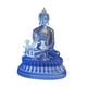 thumbnail image 1 of Figura Budista Azul, Adorno Para Salpicadero De Coche, Escultura Meditadora Para Dormitorio, 1 of 5