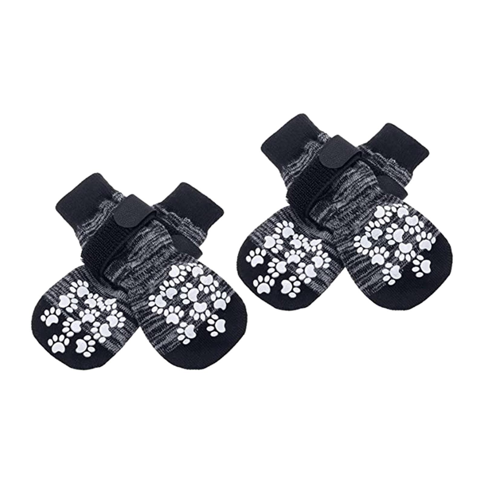 Calcetines Antideslizantes Con Correas Para Perros, Ideales Para Pisos De Madera.
