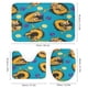 thumbnail image 3 of CatDog-theme 4-Piece Shower Curtain Set with Rugs, Waterproof Bathroom Decor Set Includes Bath Mat, U-Shaped Rug, Toilet Lid Cover and Curtain with Hooks, 3 of 6
