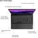 thumbnail image 2 of Laptop Lenovo IdeaPad Gaming 3 15.6" FHD i5-11300H 8 GB 256 GB, 2 of 6