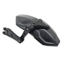 Ioensy - Guardabarros De Rueda Trasera De Motocicleta De Fibra De Carbono Para Niu Technologies 2.ª Generación Negro