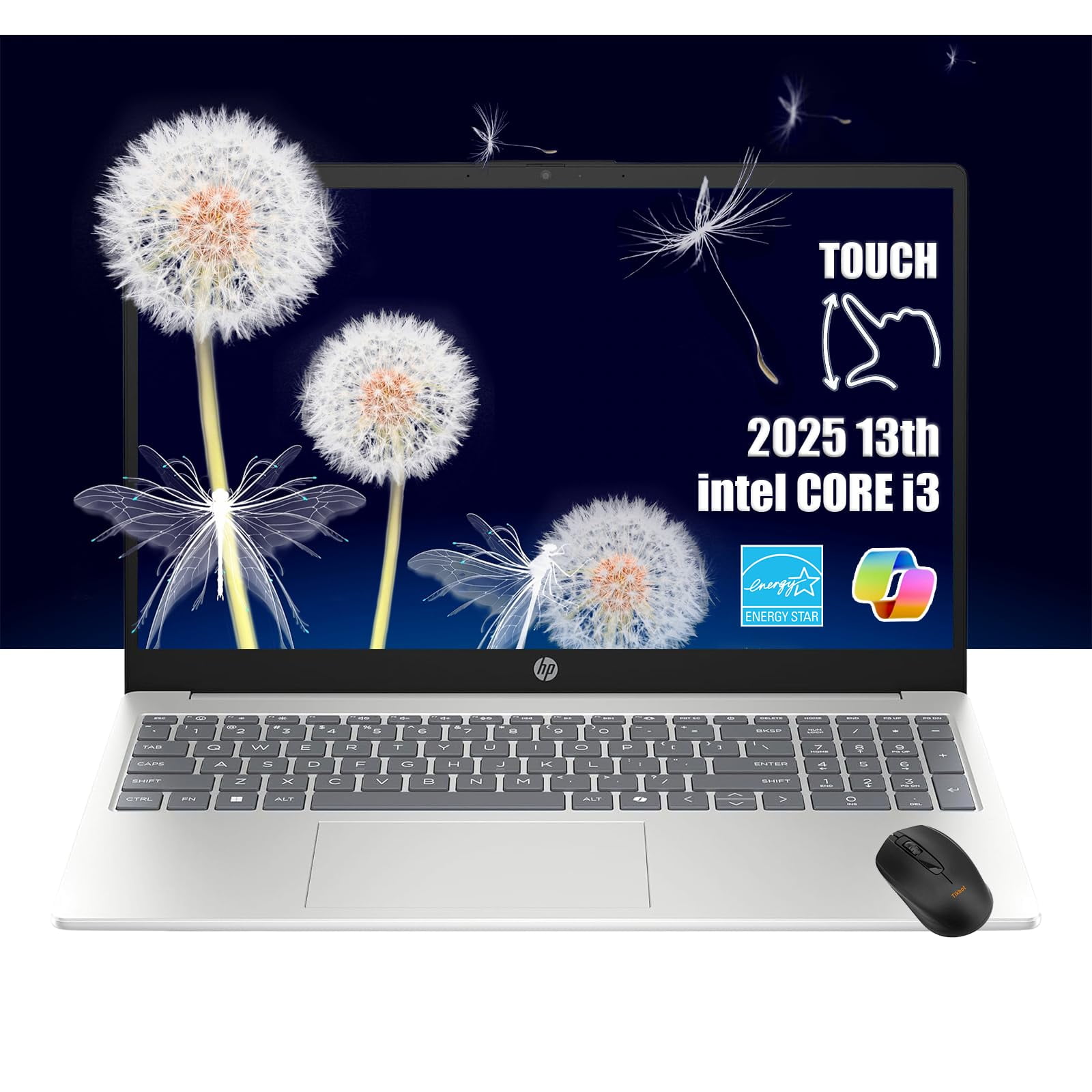 Computadora Portátil Hp 15.6 Hd Con Pantalla Táctil Intel Core I3-1315u De 16 Gb De Ram Y 1 Tb Ssd