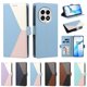 thumbnail image 5 of Funda Libro Tricolor para OnePlus 13 con Ranuras para Tarjetas, Azul Claro, 5 of 6