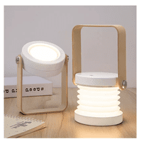 Genérico - Lampara Recargable Plegable Led Camping Escritorio Blanco