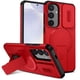 thumbnail image 1 of Funda para Samsung Galaxy S24+ 5G / S25+ 5G 6.7" con Soporte Plegable Invisible, Carga Inalámbrica Magnética MagSafe, Carcasa Deslizante para Cámara, Funda Protectora Resistente a Golpes y Caídas, Ro, 1 of 10