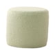 thumbnail image 5 of Reposapiés Taburete Reposapiés Banco Taburete Estable Silla de Asiento Sofá Taburete de té Taburete cilíndrico pequeño para Entrada Dormitorio Oficina verde, 5 of 5