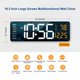 thumbnail image 3 of Reloj de pared Abovsare Digital LED de 16,2 pulgadas con mando a distancia, 3 of 8