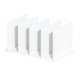 thumbnail image 4 of Divisores De Estantes De Armario Partición Para Cocina, Oficina, Despensa Instale Fácilmente 5 Rejillas Blancas, 4 of 5