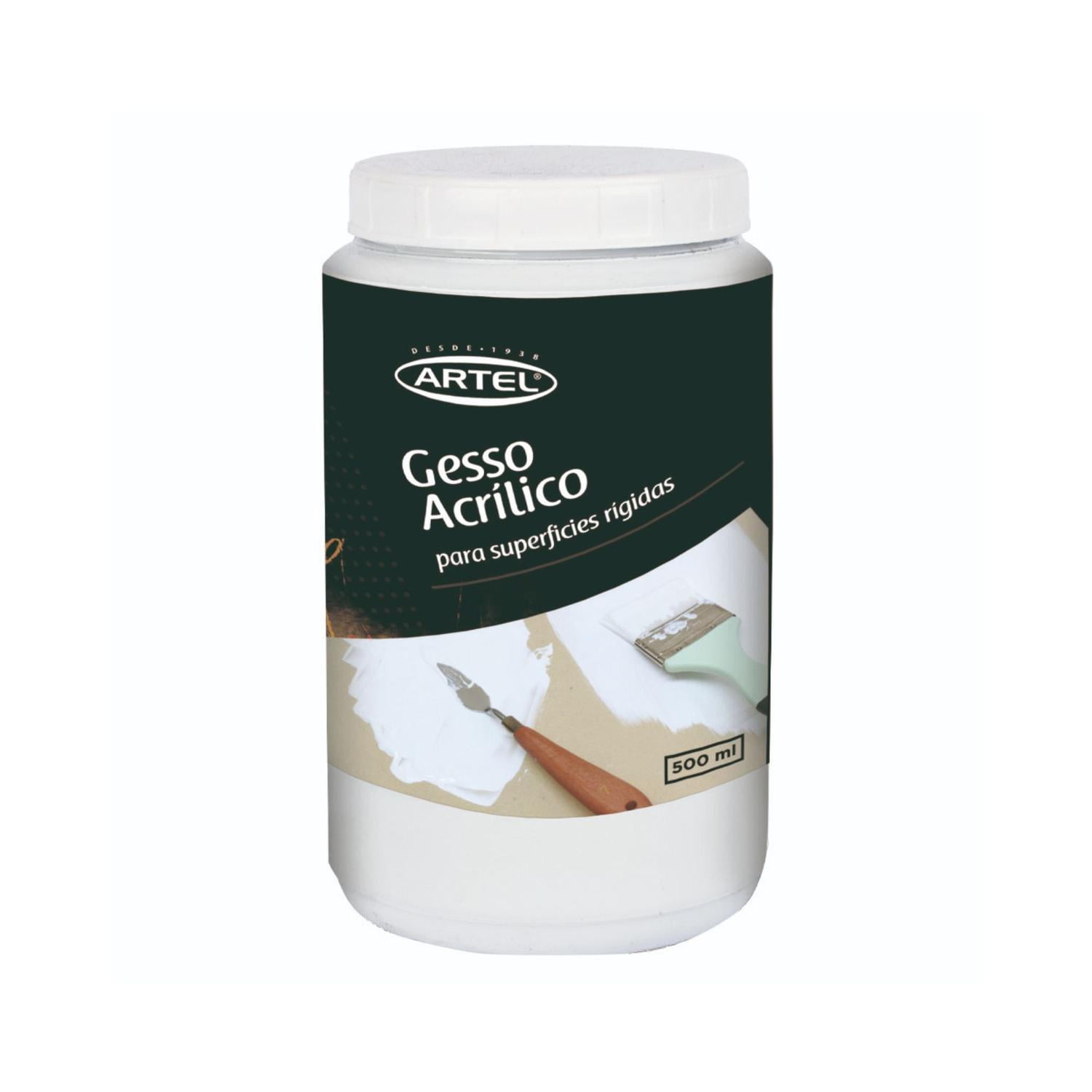 Gesso Acrilico 500ml. Artel Blanco