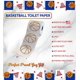 thumbnail image 3 of Papel Higiénico Impreso TP Baloncesto - 500 Hojas, 3 of 7