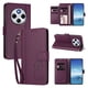 thumbnail image 2 of Funda Cartera Trébol para Xiaomi Redmi 14C 4G con Ranuras Tarjetas y Carga Inalámbrica Violeta, 2 of 6