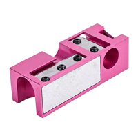 Ioensy - Herramienta De Reparación De Punta Para Taco De Billar, Accesorios Para Tacos De Billar, Color Rojo Rosa