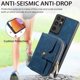 thumbnail image 5 of Funda Tipo Cartera con Correa Cruzada para Samsung Galaxy S21 Ultra Protección Contra Golpes Azul, 5 of 5