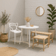 thumbnail image 3 of Silla de Terraza Exterior o comedor Master - Blanca, 3 of 7