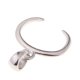 thumbnail image 1 of Plata esterlina 925 Pinch Clip Bail Bead Pendant Connector Pendant Holder D, 1 of 5