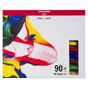 Acrílico Amsterdam Pack 90 Colores 20Ml Selección General