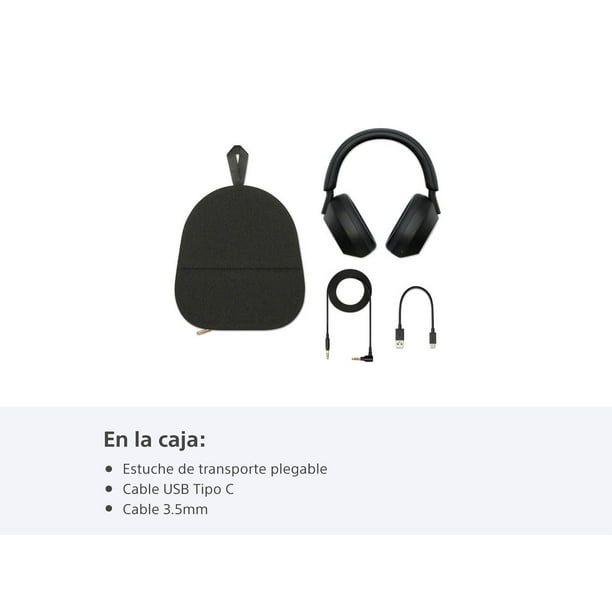 Auriculares inalámbricos Sony WH-1000XM5 con cancelación de ruido