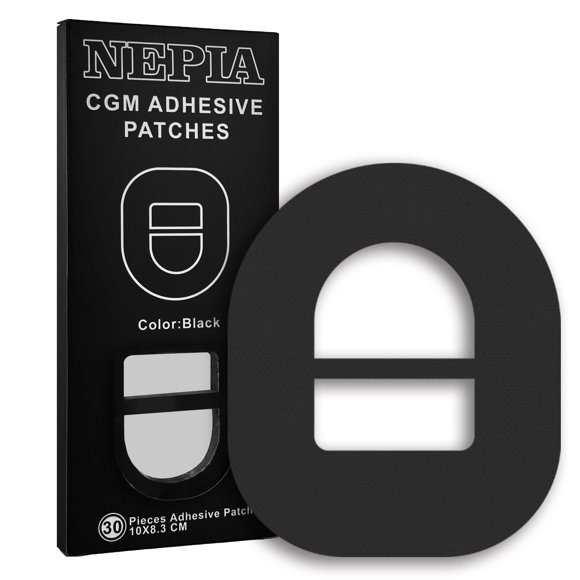 Apósito para heridas Nepia Omnipod 5 - Pack de 30 negros