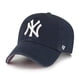 thumbnail image 1 of Gorra 47 New York Yankees rosa con protección UV y cierre ajustable tipo strapback, 1 of 3