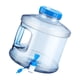 thumbnail image 1 of Contenedor de agua para acampar, almacenamiento de agua de emergencia con grifo, jarra de almacenamiento de agua potable portátil para patio, barbacoa Azul, 1 of 5