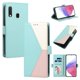 thumbnail image 1 of Cartera para Samsung Galaxy A20e en PU Tricolor, Funda con Solapa, Verde, 1 of 6