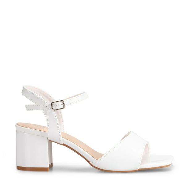 Sandalia Casual Taco Blanca Mujer Weide GH79