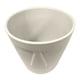 thumbnail image 2 of Macetero Redondo Cara Cerámica Blanco, 2 of 3